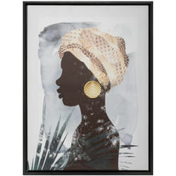 Atmosphera - Toile Imprimé / Cadre / re Femme 45 x 60