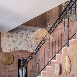 Suspension Bambou Moxa Naturel D 76