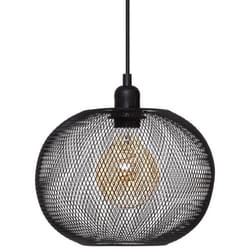 Suspension Atmosphera - Emie Noir D 25 - Abat-jour en métal