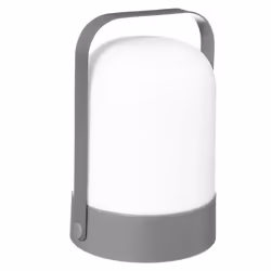 Lampe extérieur portative - ATMOSPHERA - LED - Noir - Rechargeable USB - Blanc chaud