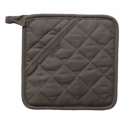 Manique de Cuisine Tissu & Silicone 18cm Gris