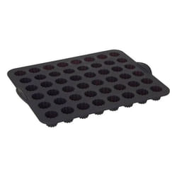 Moule à cannelés - FIVE - Silitop - Silicone noir vert - Anti-adhérent - Maxi format
