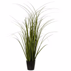 Description générale Ajoutez une touche de verdure à votre intérieur avec ce bouquet d'herbes artificielles en pot. Avec une  ...