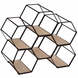 Description générale Le porte-bouteilles HEXA est un accessoire à la fois pratique et esthétique, conçu pour le stockage sécu ...