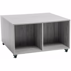 Donnez un style scandinave et épuré à votre intérieur avec cette élégante table basse. Ces 4 compartiments de rangement vous  ...