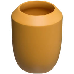 Gobelet pour brosse à dents trio, ø 8 cm, jaune