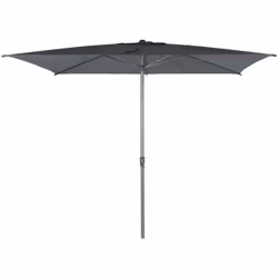 Description générale Profitez sereinement du soleil avec le parasol rectangulaire Loompa de couleur ardoise, parfait pour les ...