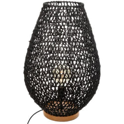 Atmosphera - Lampe Etel noir H55cm créateur d'intérieur