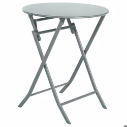 Table de jardin ronde Greensboro Ø 60 cm Olive - Hespéride