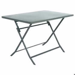Table de jardin rectangle Greensboro 110 x 70 cm Olive - Hespéride