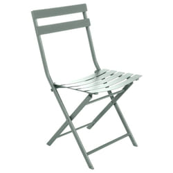 Hesperide - Chaise pliante en métal 'Greensboro' - Vert Olive - l 50 x p 42 x h 81 cm - Livraison gratuite