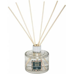 Atmosphera - Diffuseur Neda 200ml en verre + 6 bâtons - Parfum fève de tonka - h 8.5 cm - Livraison gratuite