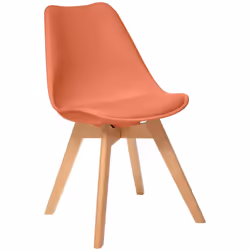 Description générale Apportez une touche chaleureuse et intemporelle à votre salle à manger avec la chaise Baya en couleur te ...