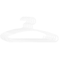 Atmosphera - Lot de 6 cintres enfant blanc plastique créateur d'intérieur