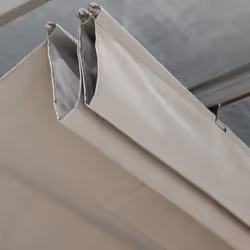 Hesperide - Toile de pergola Belize ardoise 2,95x2,92m pour pergola Belize 6x3.5m - Hespéride