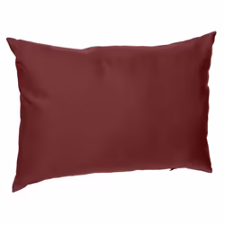 Coussin d'extérieur en polyester de couleur unie. Traitement permettant à l'eau de glisser sans pénétrer dans la matière. Déh ...