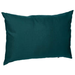 Hesperide - Coussin déco d extérieur Korai bleu canard 30x50cm en polyester - Hespéride