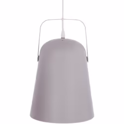 Suspension LETY - Hauteur 33cm - Métal - Puissance max. 25W - Douille au culot E27 - Existe en 3 coloris : Rose, Bleu et Gris ...