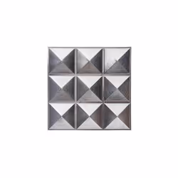 Description générale Autocollant modèle décoratif tuile couleur argent, idéal pour embellir vos murs avec une touche moderne ...