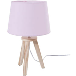 Atmosphera - Lampe trépied enfant rose H31cm créateur d'intérieur