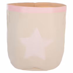 Atmosphera - Panier de rangement Canvas - Rose
