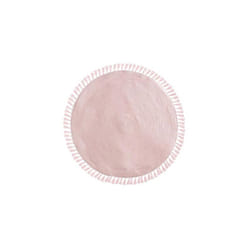 Atmosphera - Tapis Rond à Franges Rose D90 For Kids
