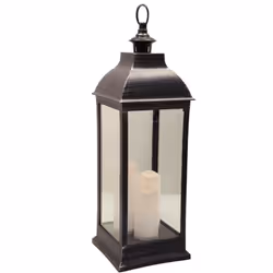 Description générale Cette lanterne LED de style antique, de couleur noire, est parfaite pour apporter une touche décorative  ...