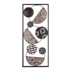 Décoration murale métal ethnique H61 cm
