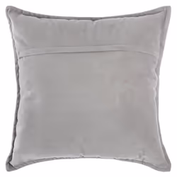 Coussin gris clair "Lilou" 45X45