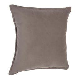 Coussin "Lilou" taupe 45x45cm
