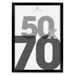 Cadre photo PS noir 50X70