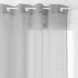 Voilage gris "Anissa" 140X240