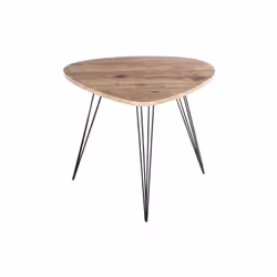 Table D'appoint Neile en bois Dans la salle de bain pour recevoir une plante pour un effet industriel contemporain, à côté du ...