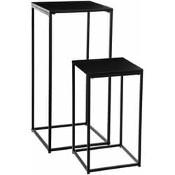 Atmosphera - Duo de tables d'appoint Gota en métal