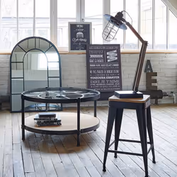 Lot de 2 tabourets de bar Joris Hispter Home - Atmosphera