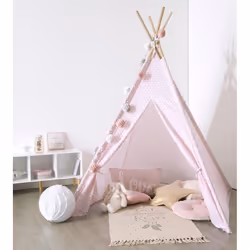 Tipi décoration rose H160