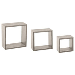 3 Etagères murales design cube Fixy