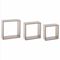 Lot de 3 Etagères Fixy Cub