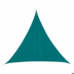 Voile dombrage triangulaire Curacao Émeraude - Émeraude - Hespéride