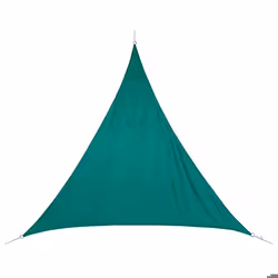 Voile dombrage triangulaire Curacao Émeraude - Émeraude - Hespéride