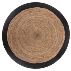 Tapis jute noir - Mood D120