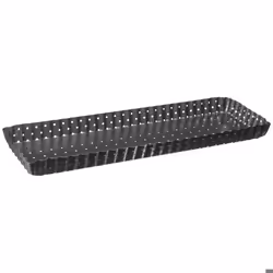 5five - moule à fond perforé métal 35x11cm