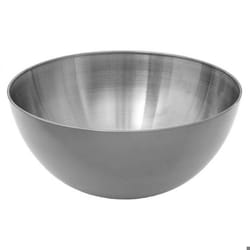 Saladier en inox 29 cm - Secret de Gourmet - Acier et gris souris - Compatible lave-vaisselle