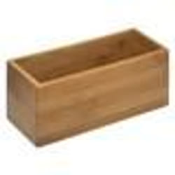 Organiseur - 5five - 23x9x9.5 cm - Bambou - Salle de bain - Bois massif