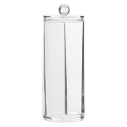 5five Accessoire de Rangement Salle de Bain : Doseur en coton transparent de 7,5 cm pour une organisation pratique