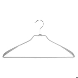 Cintres à vestes métal PVC - FIVE - Lot de 2 - Gris - Contemporain - Design