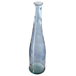 Vase long verre recyclé H80 orage