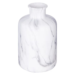 Vase effet marbre blanc  ATMOSPHERA