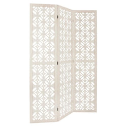Paravent blanc nomade