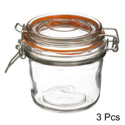 Pot à terrine en verre - 5five - Lot de 3 - 325 ml - Compatible congélateur - Lave-vaisselle